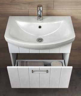 Тумба под раковину подвесная Vigo Diana tp.DIA.BAL.60.1Y 60 см белый